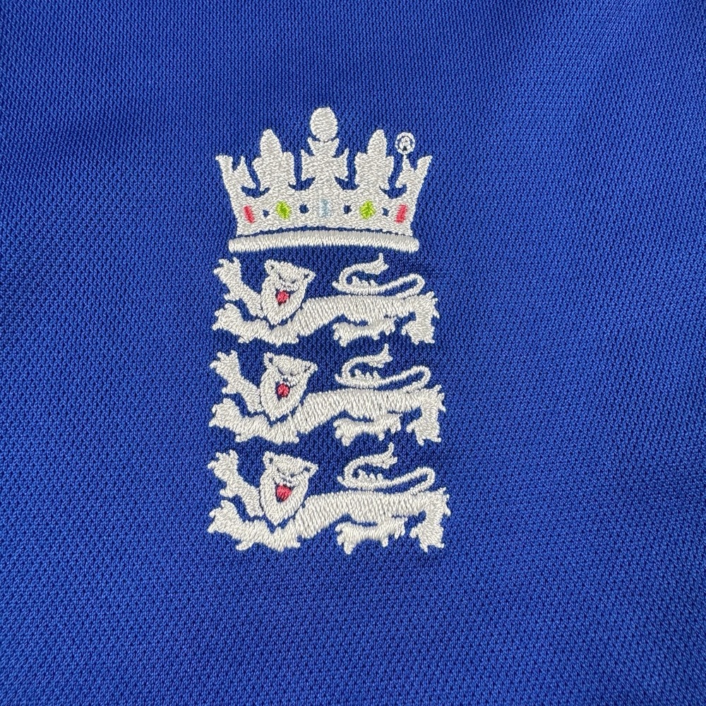 Adidas 2014-2015 England Cricket Waitrose Climacool Polo Shirt Mens Sz S EUC - Picture 5 of 10